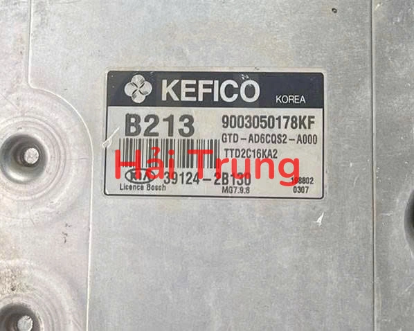 Hộp điều khiển động cơ (ECU ECM) Kia Cerato Forte số tự động 39124-2B130 391242B130