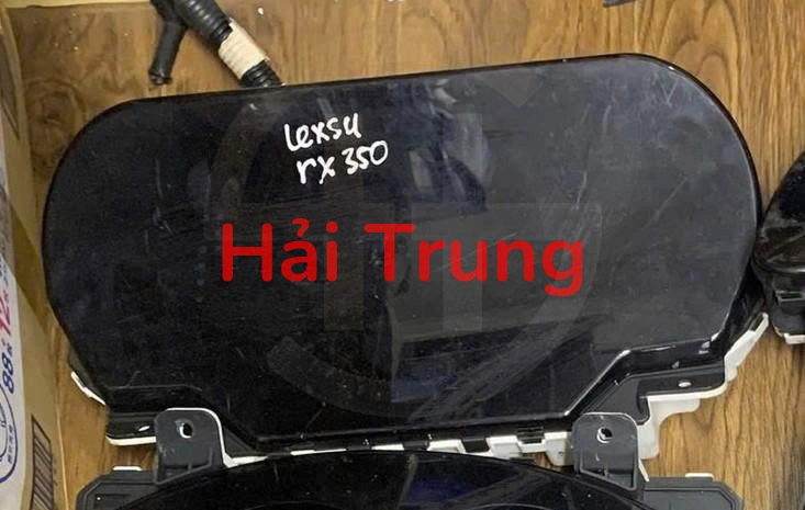Tháo xe đồng hồ táp lô Lexus RX350