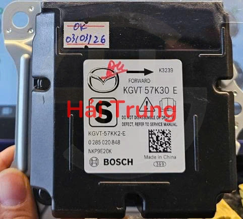 Hộp điều khiển túi khí Mazda Cx-5 2024 2025 2026 Tháo Xe KGVT-57K30-E