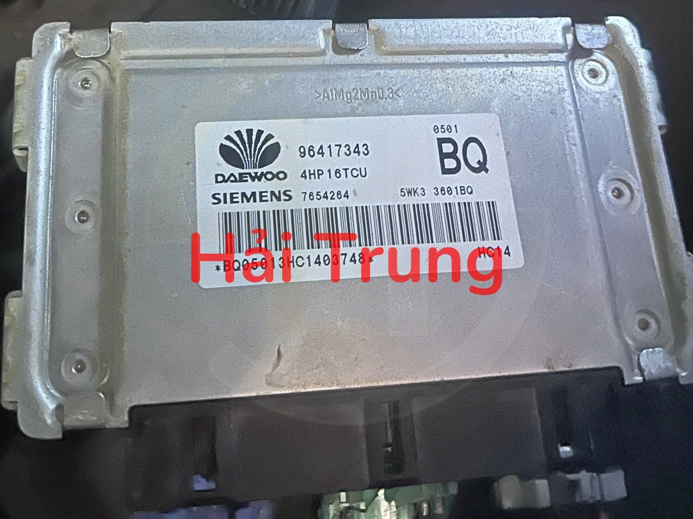 Hộp điều khiển động cơ Hộp đen ECU Daewoo Magnus Tháo Xe 96417343