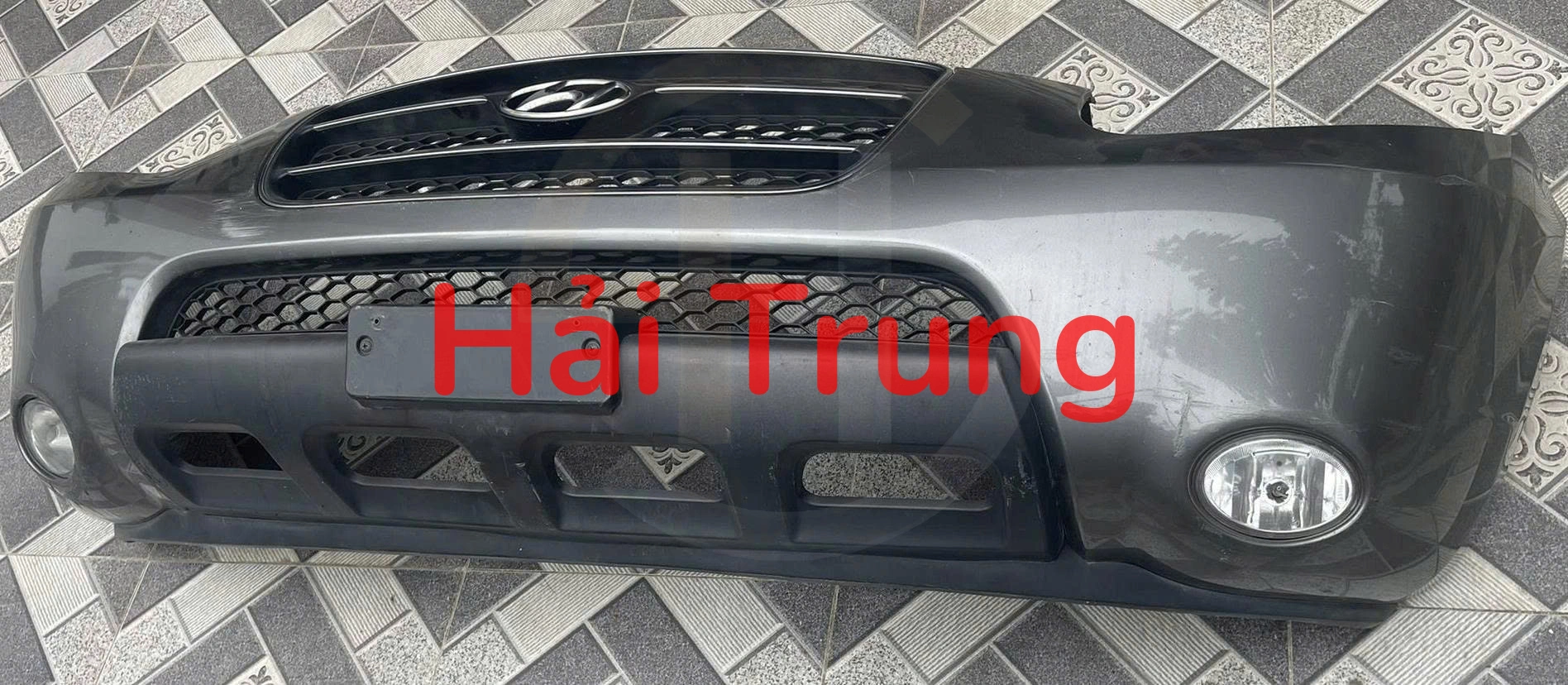 Cản trước đầy đủ Hyundai Santafe 2009 2010 Tháo Xe