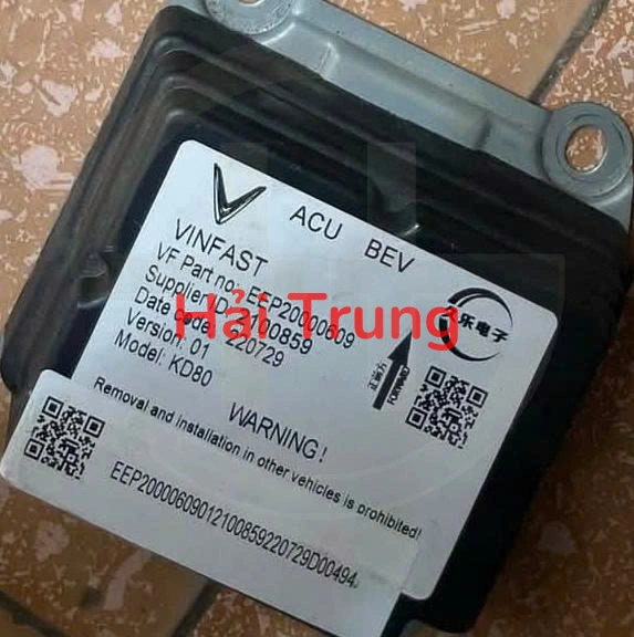 Hộp điều khiển túi khí VinFast  VF e34 Tháo Xe EEP20000609