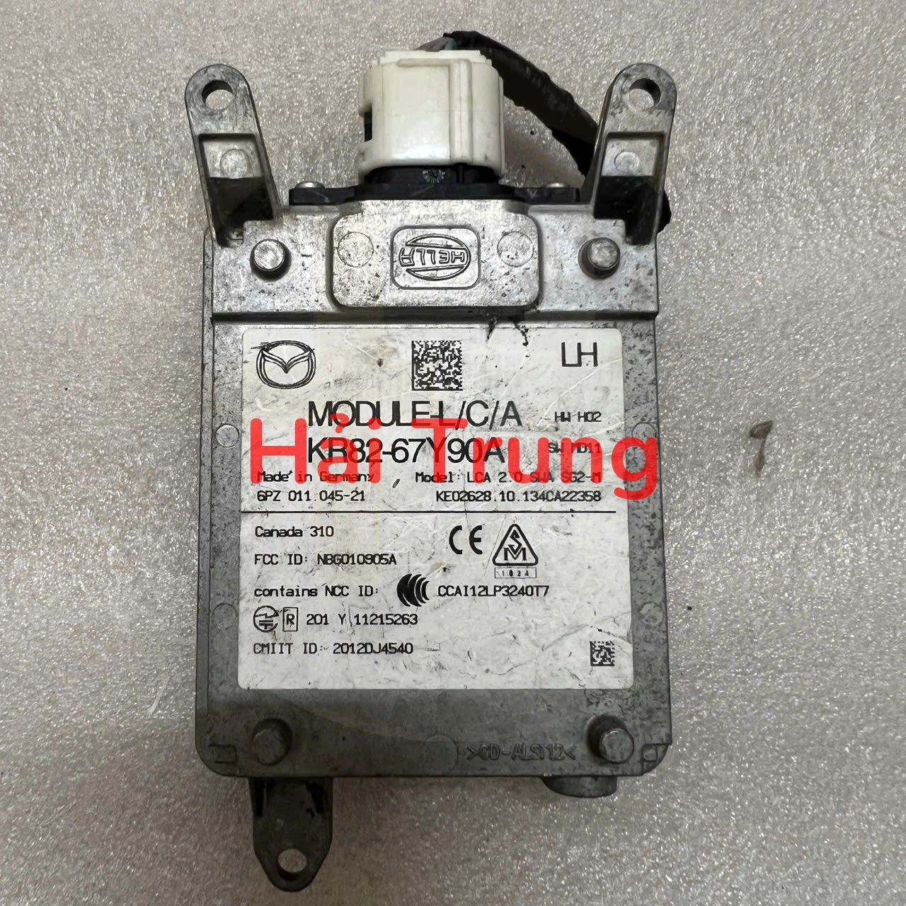 Hộp Radar trước Mazda Cx5 2012-2018 Tháo Xe KR82-67Y90A