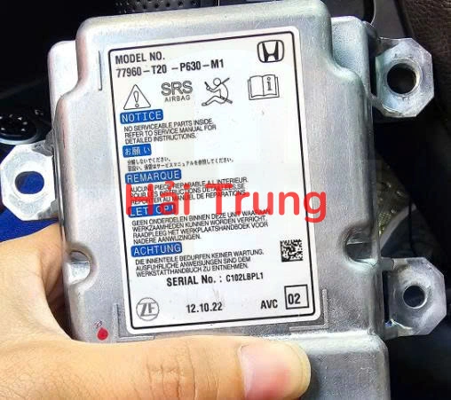 Hộp điều khiển túi khí Honda Civic Tháo Xe 77960-T20-P630-M1