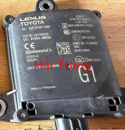 Hộp cảnh báo điểm mù Toyota Yaris Tháo Xe 88162-K0040 88162K0040