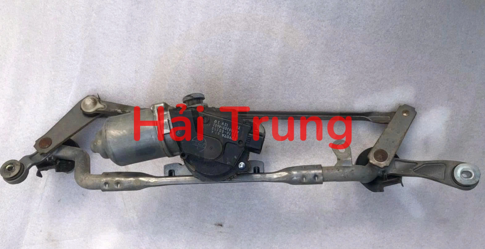 Cơ cấu gạt mưa trước, mô tơ gạt mưa Toyota Vios 2014-2020 Tháo Xe