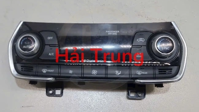 Tháo xe Bảng điều khiển điều hòa Hyundai Santafe 2019-2022