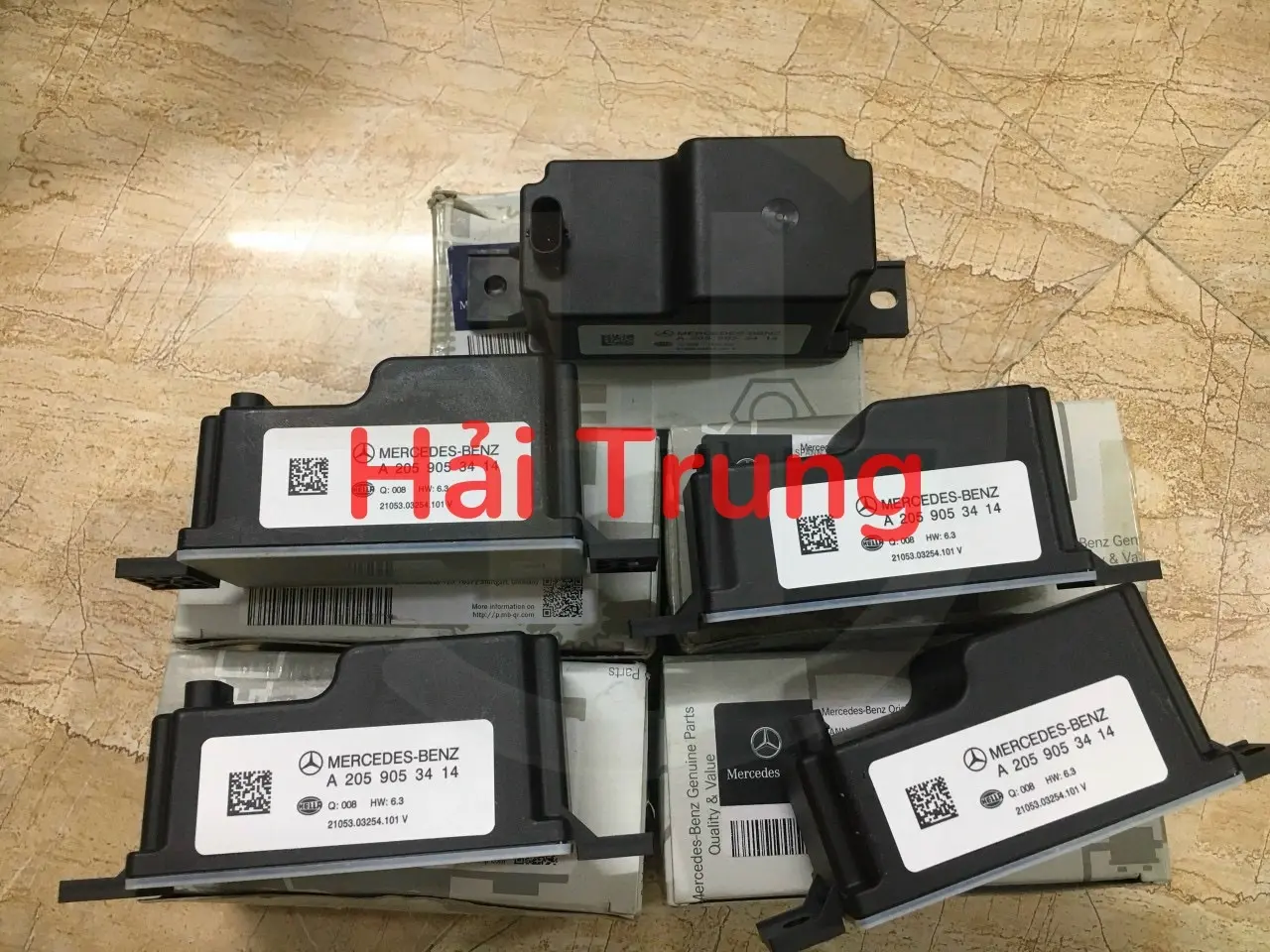 Trở bình điện phụ Mercedes C180, C220 W205 chính hãng   