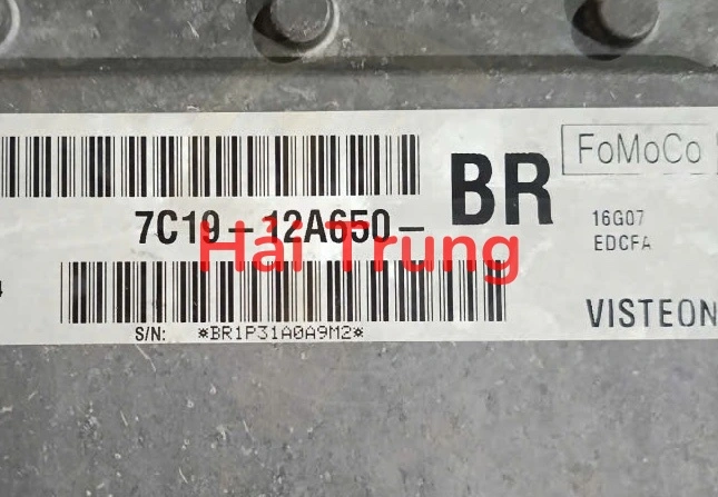 Hộp điều khiển động cơ Hộp đen Ecu Ford Transit 2008-2015 Tháo Xe 7C19-12650-BR