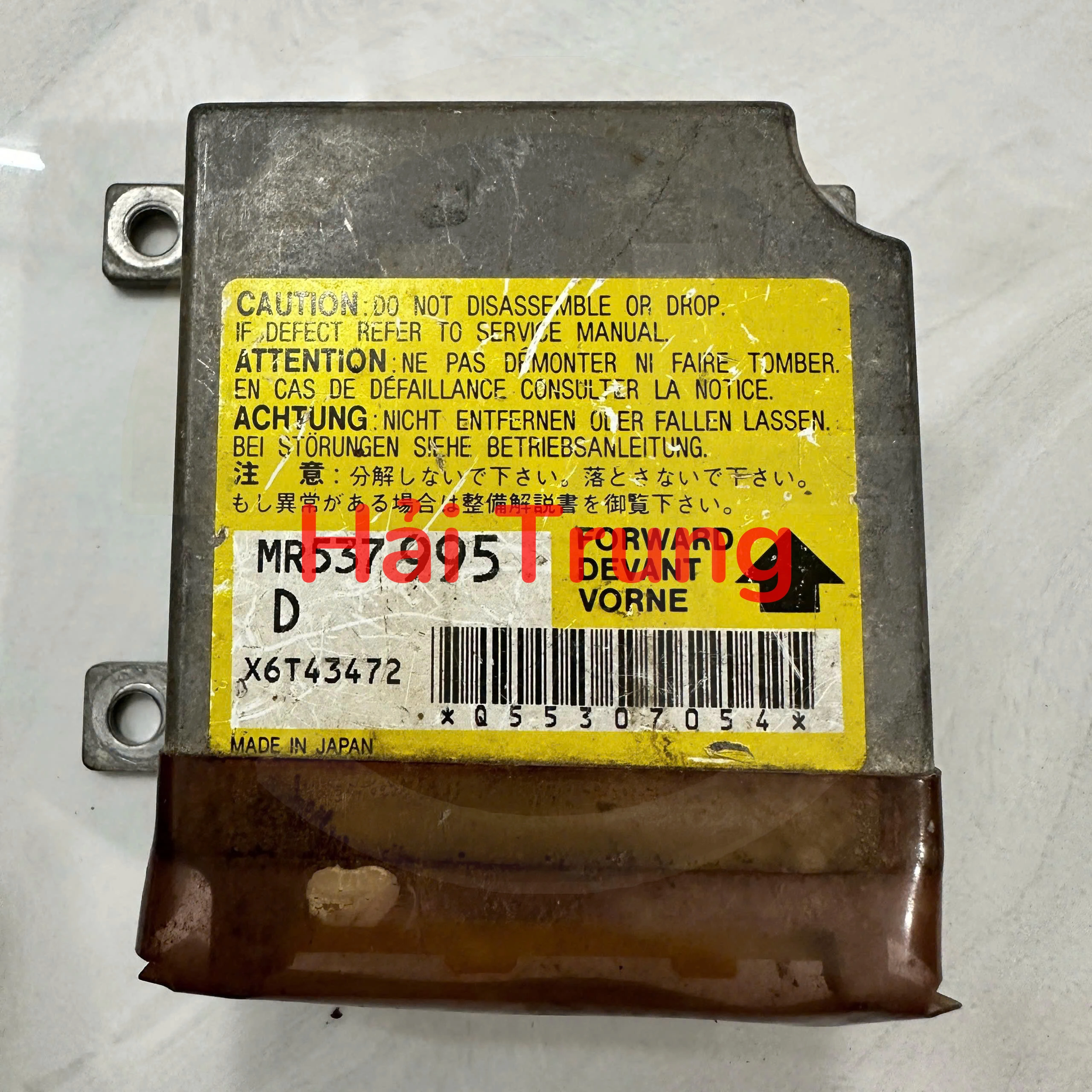 MR537995 Hộp điều khiển túi khí Mitsubishi Triton Tháo Xe