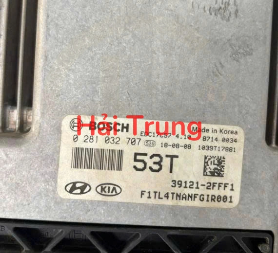 Hộp điều khiển động cơ ECU Hyundai Tucson 2015-2018 Tháo Xe 39121-2FFF1 391212FFF1