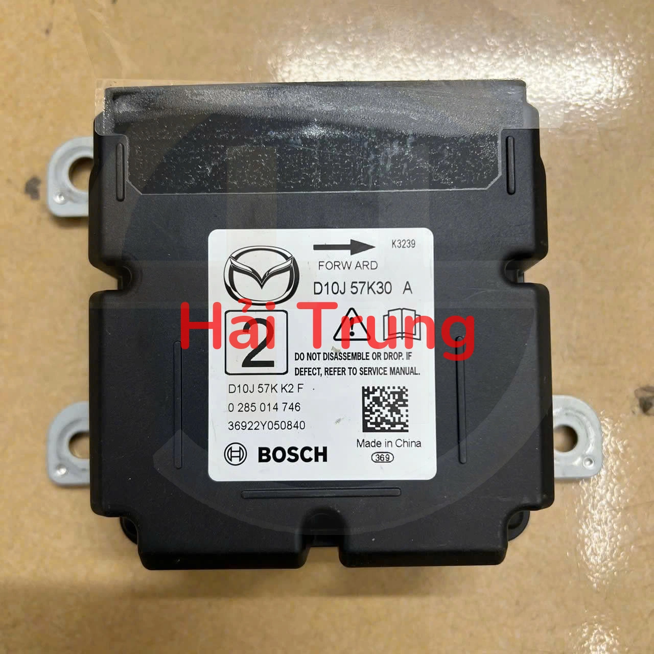 D10J57K30A Hộp điều khiển túi khí Mazda CX3 2014 - 2019 Tháo Xe