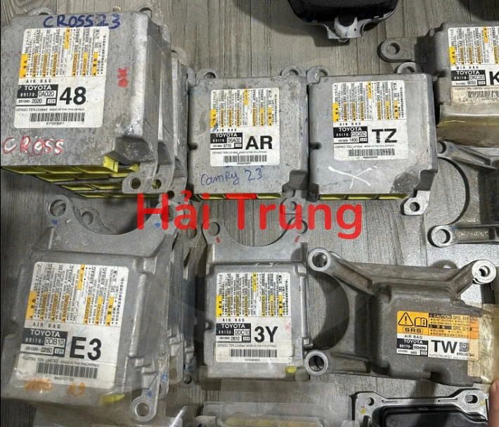 Tháo xe Hộp điều khiển túi khí Toyota, Toyota Camry, Corolla, Vios, Innova