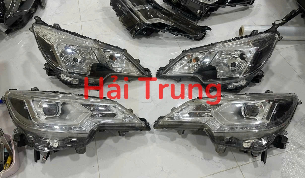 Đèn pha Mitsubishi Attrage 2020-2024 Có Led, Không Led Tháo Xe