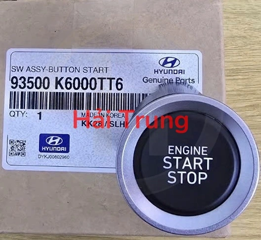 Nút khởi động đề Start Stop Hyundai I10 2021-2025 93500K6000TT6