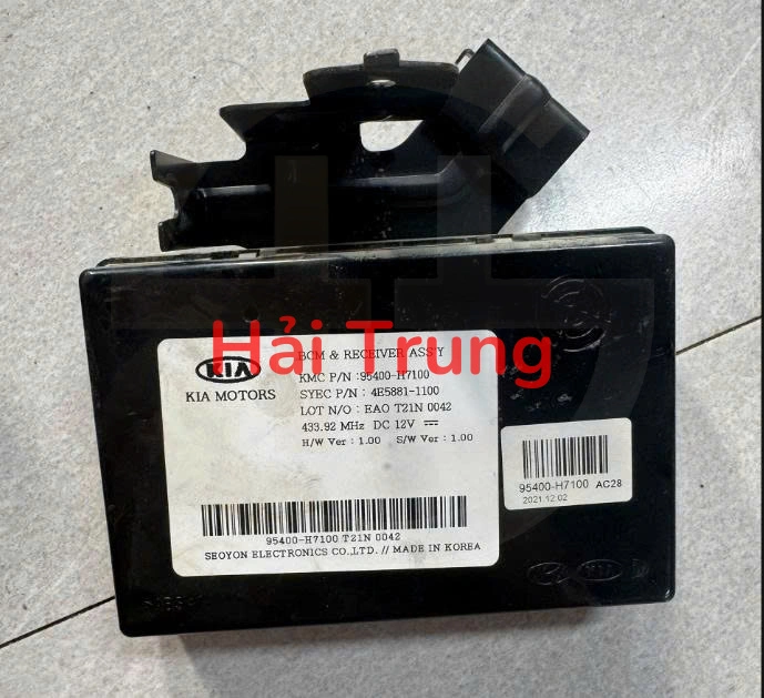 95400H7100 Hộp điều khiển BCM Hyundai Soluto Tháo Xe
