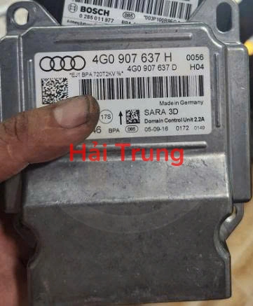 Hộp điều khiển túi khí Audi A6, Audi A7 Tháo Xe 4G0907637H