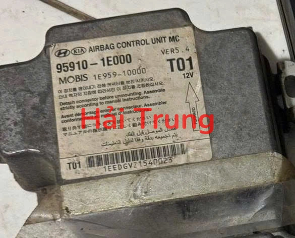 Hộp điều khiển túi khí Hyundai Verna Tháo Xe 95910-1E000 959101E000