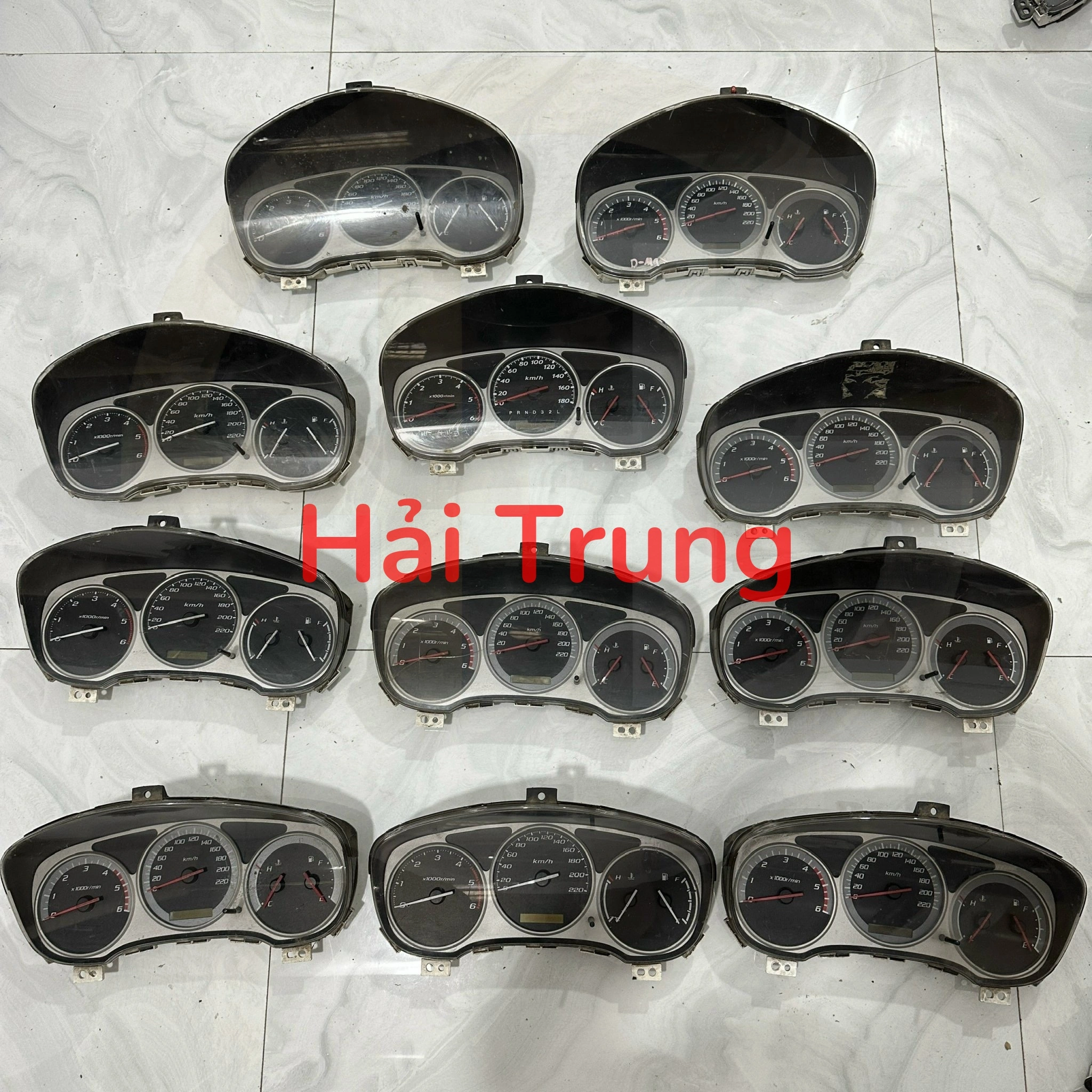 Đồng hồ táp lô Isuzu D-max 2002-2012 Tháo Xe
