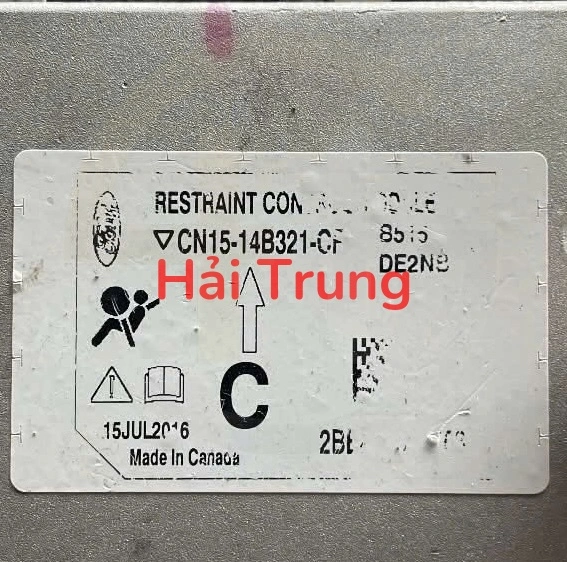 Hộp điều khiển túi khí Ford Ecosport Tháo Xe CN15-14B321-CF