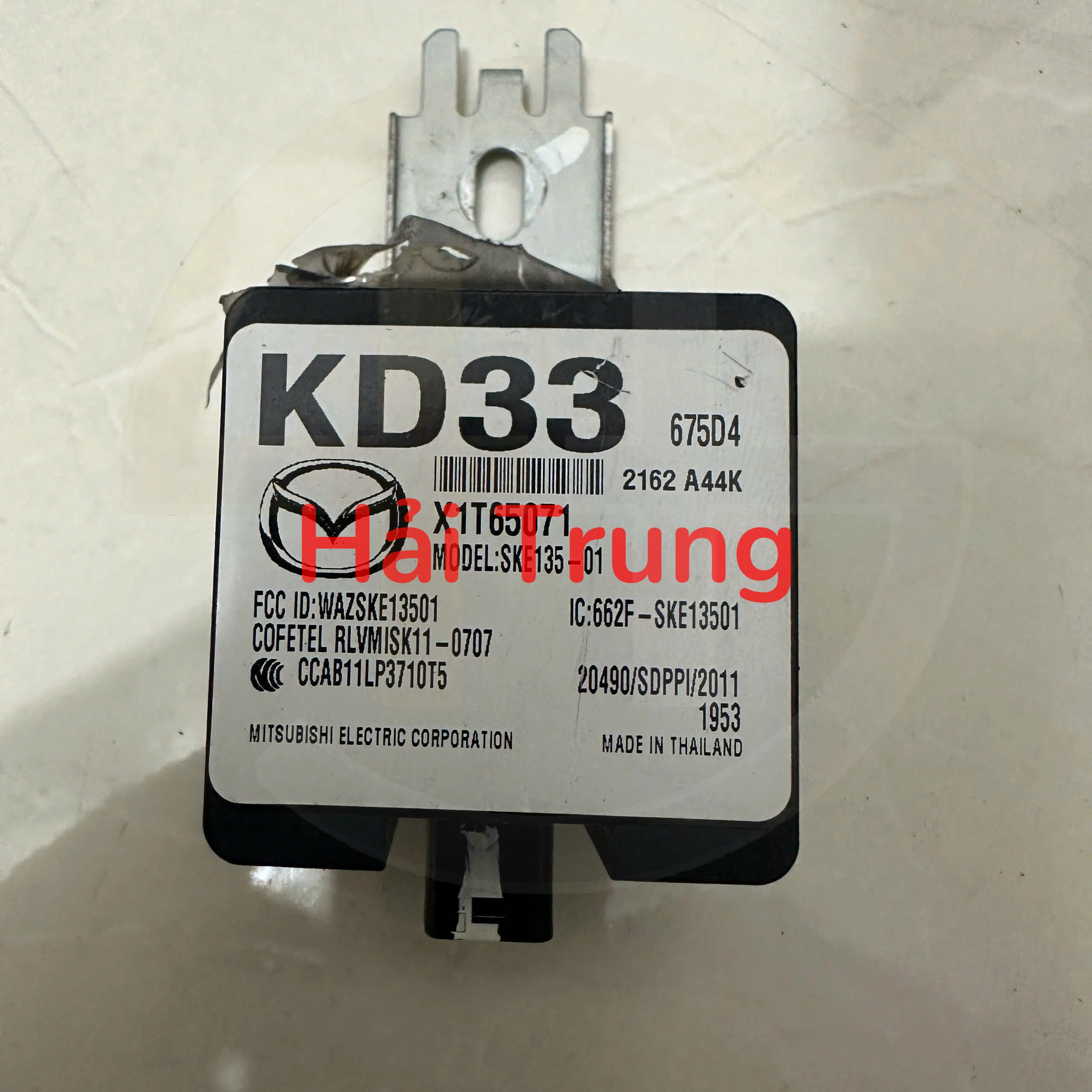 KD33675D4 Hộp điều khiển khóa cửa không chìa khóa Mazda CX5 Tháo Xe