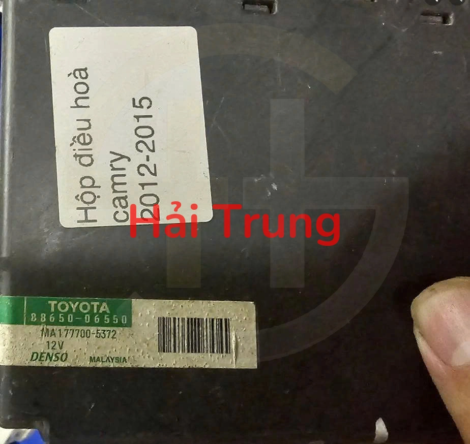 8865006550 Tháo xe Hộp điều khiển điều hòa Toyota Camry 2012-2015
