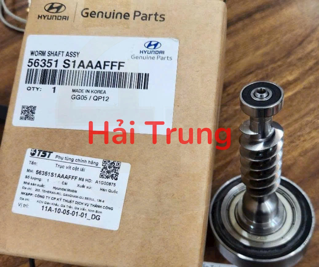 Trục vít cọc lái Hyundai Santafe 2019-2022 Tháo Xe 56351S1AAAFFF