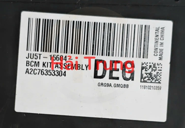 Hộp body, hộp cầu chì điện thân xe BCM Ford Ranger Tháo Xe JU5T-15604-DEG