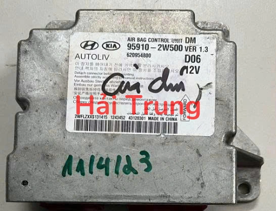 959102W500 Tháo xe Hộp điều khiển túi khí Hyundai Santafe 2016 2017 2018 2019