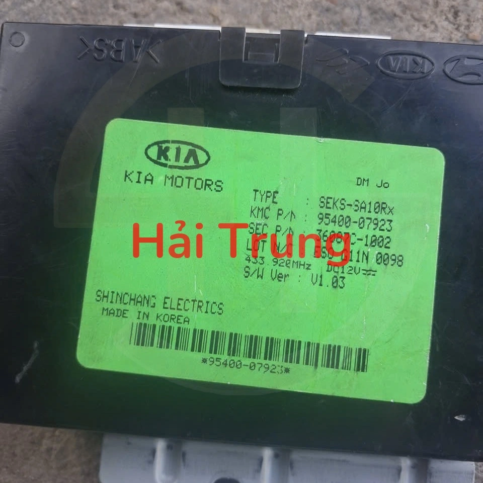 Hộp điều khiển thân xe Kia Morning 2008-2011 Tháo Xe 9540007923
