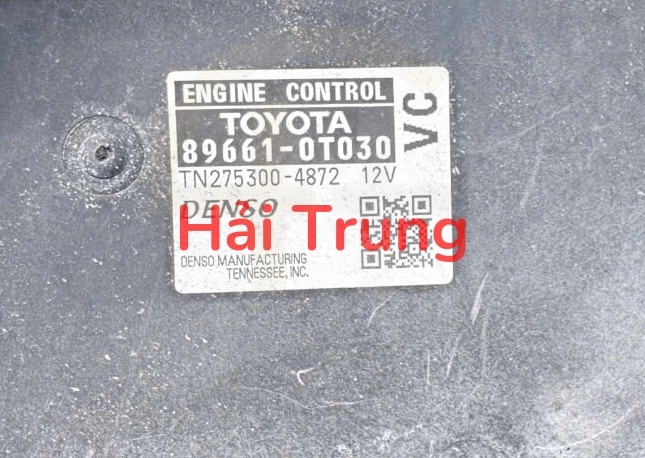 Hộp điều khiển động cơ Hộp đen ECU Toyota Venza Tháo Xe 89661-0T030