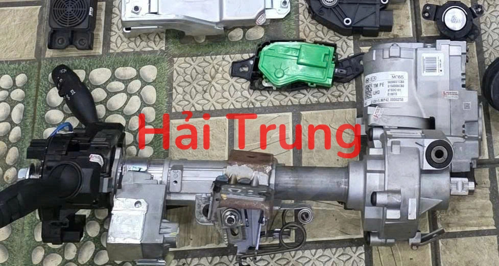 Tháo xe Cọc lái điện Hyundai Santafe 2022-2024