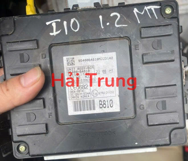 95400B4810 Tháo xe hộp điện thân xe BCM Hyundai I10 Tháo xe