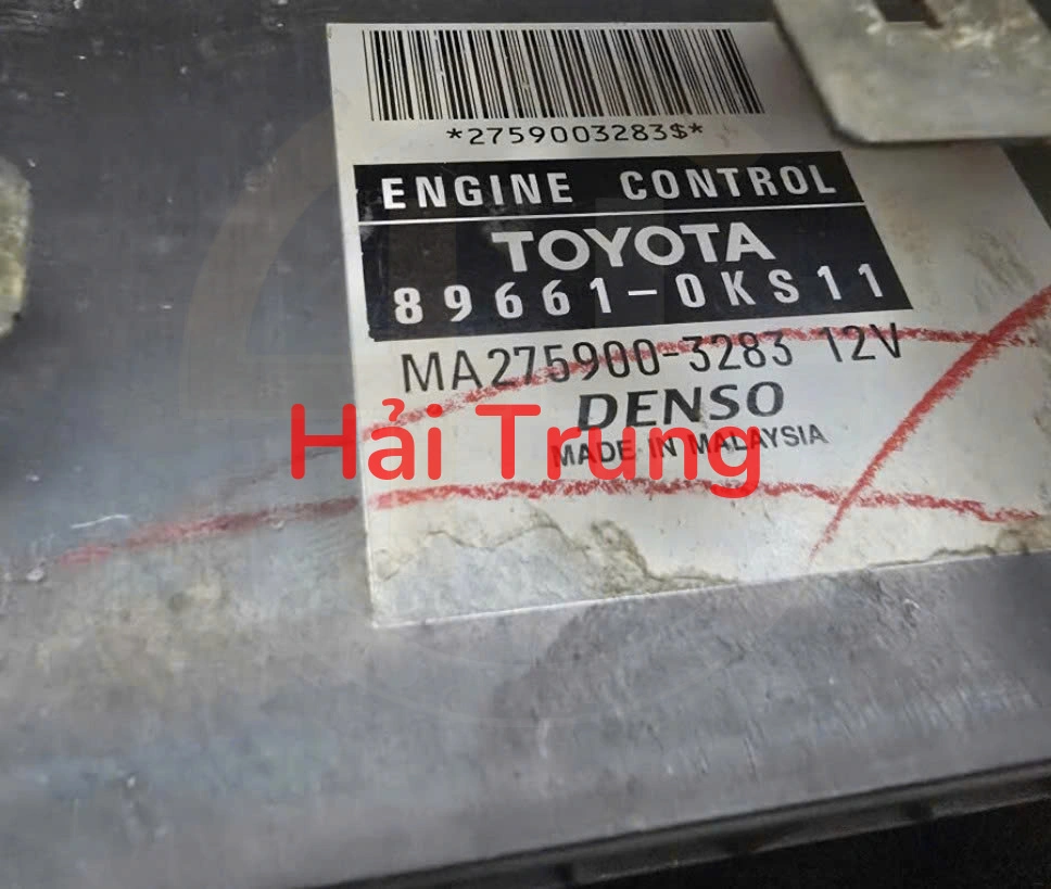 Hộp điều khiển động cơ Toyota Hilux Tháo xe 896610KS11 89661-0KS11