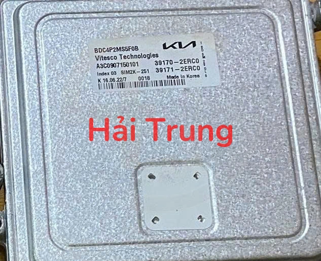 Hộp điều khiển động cơ ECU ECM Kia Carnival 2024 2025 2026 39170-2ERC0 39171-2ERC0 391702ERC0 391712ERC0