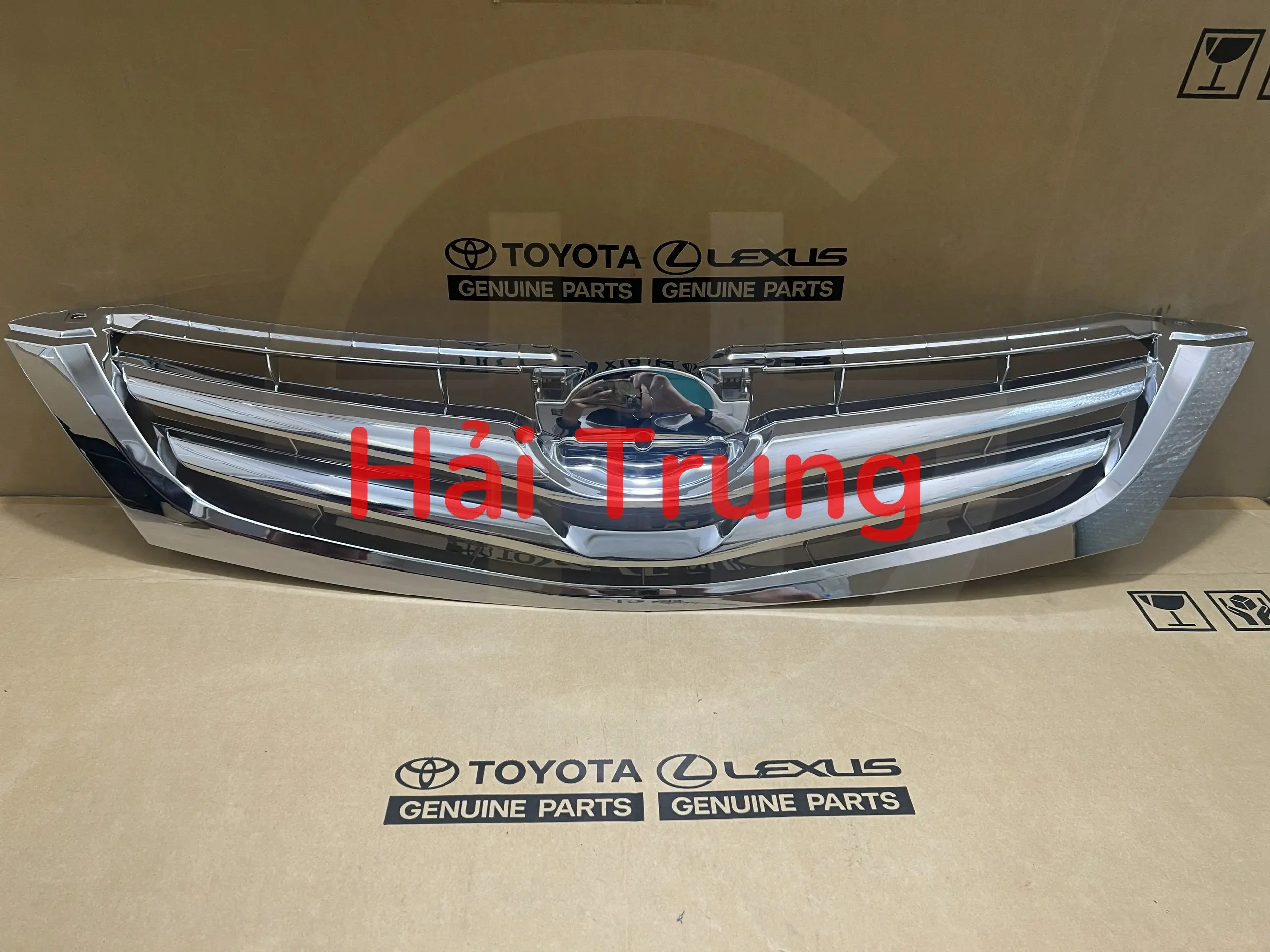 Mặt ca lăng Toyota Innova 2009 mạ crom