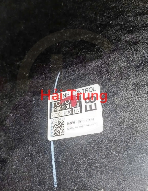 Hộp điều khiển động cơ (ECU ECM) Toyota Vios 2022 số sàn 89661-0UE80 896610UE80