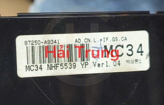 Bảng công tắc điều hòa Kia Sedona Tháo Xe 97250-A9341