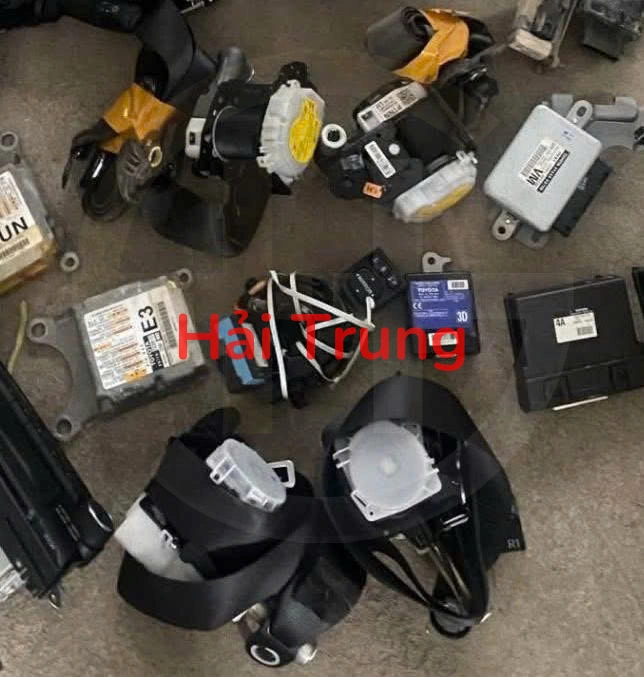 Bộ 4 dây đai an toàn Toyota Vios 2014-2020 Tháo Xe