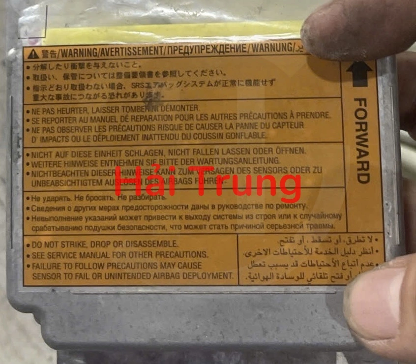 Hộp điều khiển túi khí Nissan Sunny 2014-2018 Tháo Xe 285563AP1B