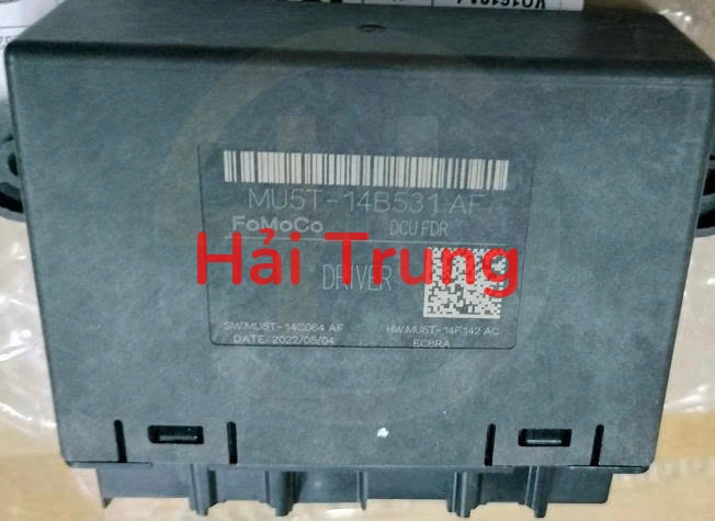 Hộp điều khiển cửa trước phải Ford Ranger Tháo Xe MU5T-14B531 AF