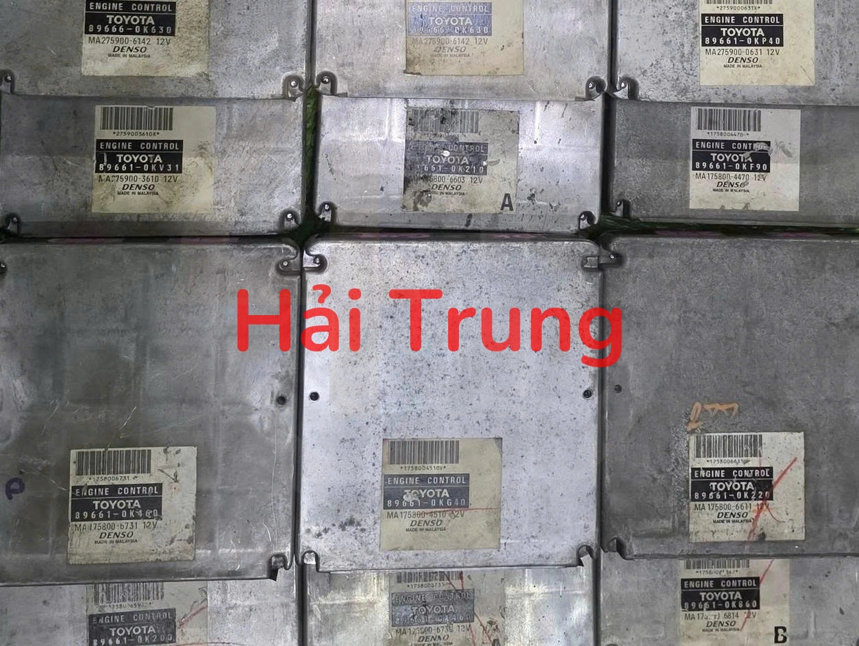 Hộp điều khiển động cơ Toyota Hilux 1KD, 2KD Tháo Xe