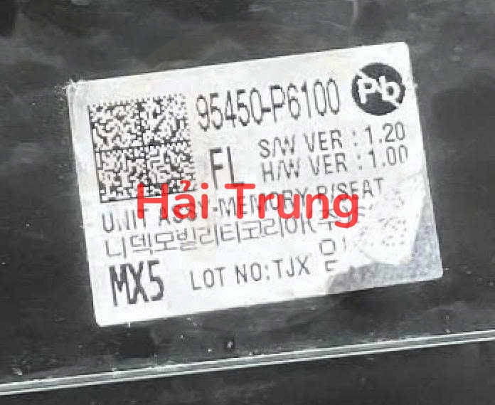 Hộp điều khiển ghế, nhớ ghế Hyundai Santafe 2024 2025 2026 95450-P6100 95450P6100