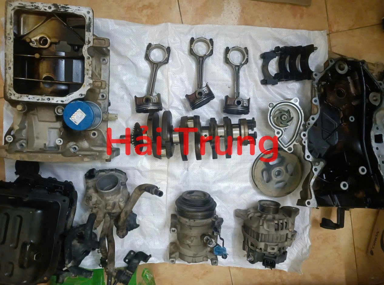 Thớt máy, bơm dầu Kia Morning, Hyundai I10 Tháo Xe