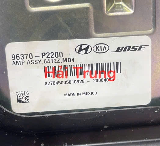 96370P2200 Hộp âm ly Kia Sorento 2021 2022 Tháo xe