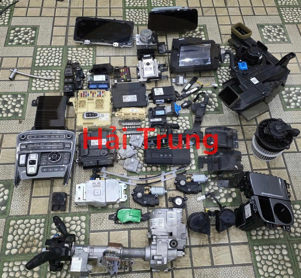 Tháo xe Bộ điện Hyundai Santafe 2022 2023 2024