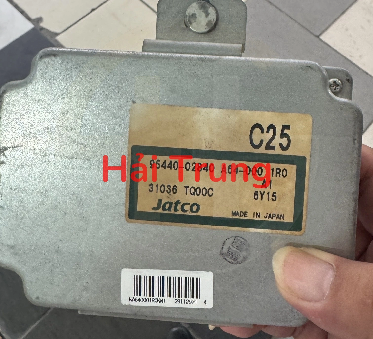 Hộp điều khiển hộp số Kia Morning 2007 Tháo Xe 95440-02840