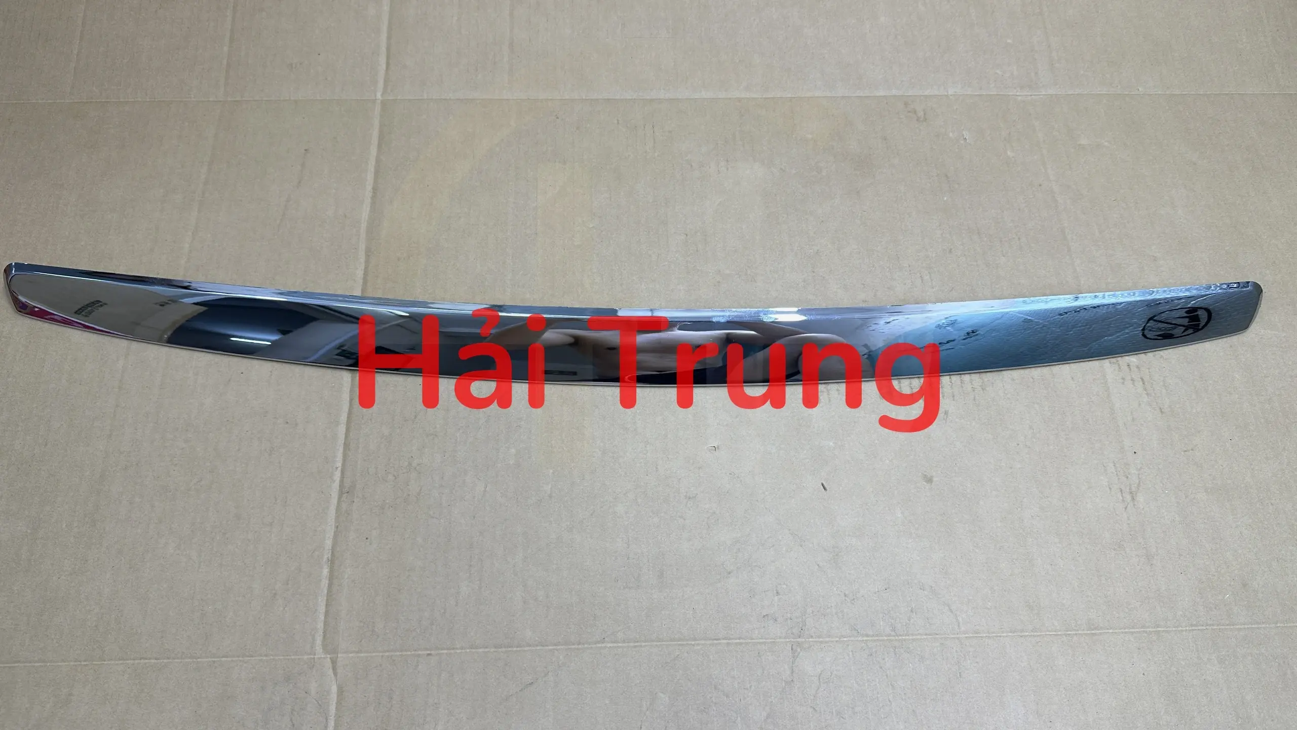 Nẹp mạ capo Isuzu D-max 2016 