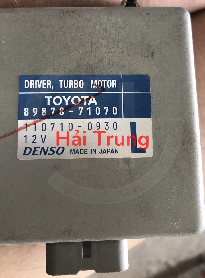 Hộp điều khiển turbo Toyota Hilux 2009-2011 Tháo Xe 89878-71070