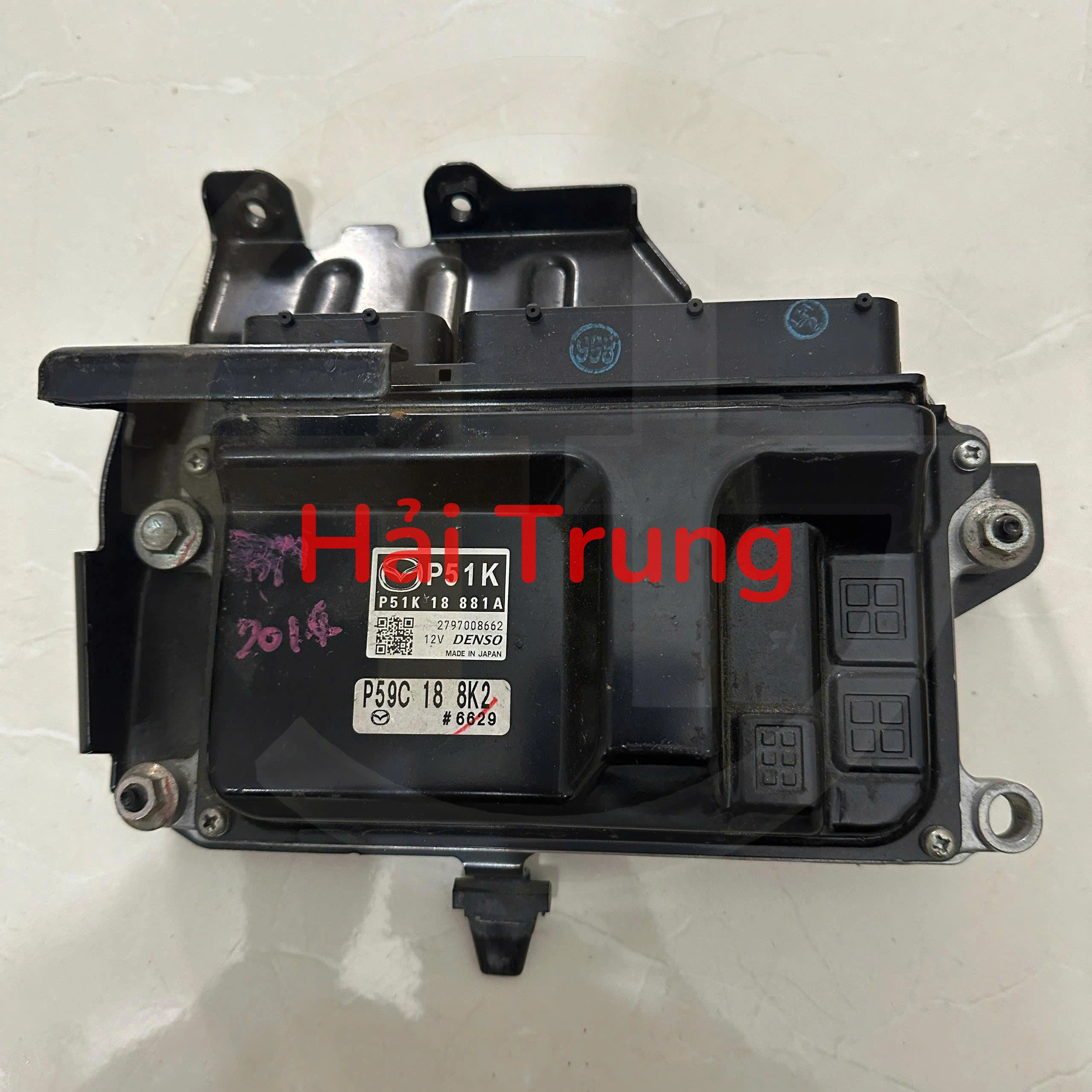 P51K18881A Hộp điều khiển động cơ ECU Mazda 3 2013 - 2019 Tháo Xe